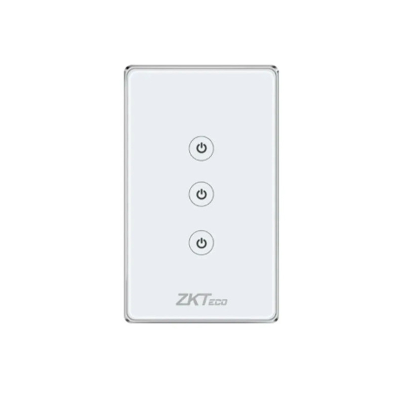 INTERRUPTOR TRIPLE INTELIGENTE ZKTECO SW13-US