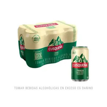 CUSQUEÑA TRIGO SIX PACK 355ML