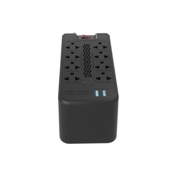 ESTABILIZADOR 8 TOMAS 1200VA/600W C/2USB 220V
