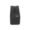 ESTABILIZADOR 8 TOMAS 1200VA/600W C/2USB 220V