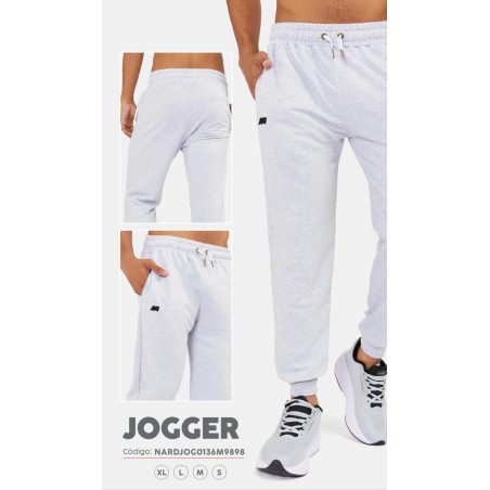 JOGGER GRIS NEW ATHLETIC NARDJOGO136M9898