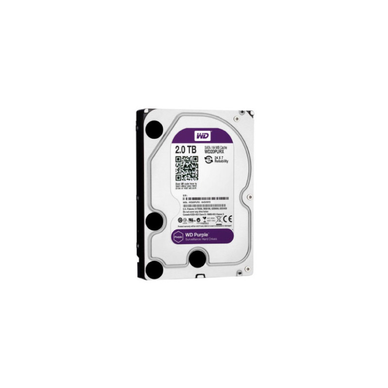 DISCO DURO PURPLE WD 2 TERAS SATA