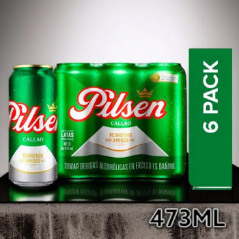 PILSEN CALLAO SIX PACK 473ML