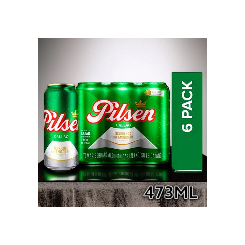PILSEN CALLAO SIX PACK 473ML