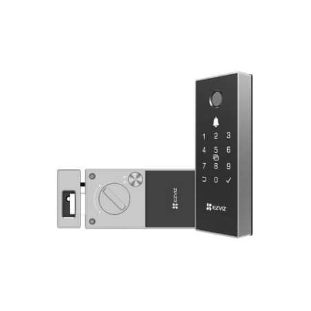 CERRADURA SMART C/HUELLA, TARJETA Y TECLADO, WIFI, BLUETHOOTH