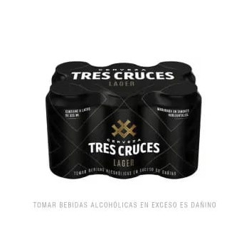 TRES CRUCES LAGER SIX PACK 355ML