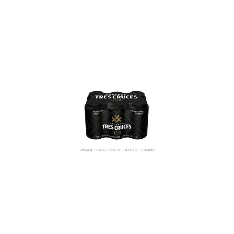 TRES CRUCES LAGER SIX PACK 355ML TRES CRUCES LAGER SIX PACK 355ML
