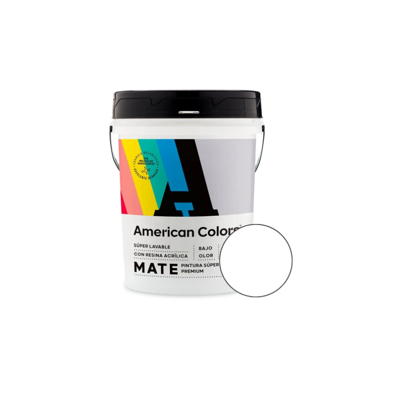 LATEX AMERICAN COLORS MATE - 16LT