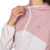 CASACA CORTAVIENTO ROSA