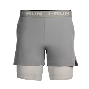 SHORT HIR-0123 GRIS