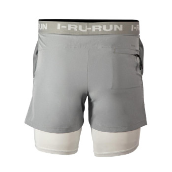 SHORT HIR-0123 GRIS