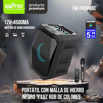 PARLANTE EWTTO EW-P439MBC