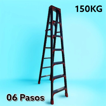 ESCALERA D/ALUMINIO 06-PASOS