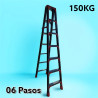 ESCALERA D/ALUMINIO 06-PASOS